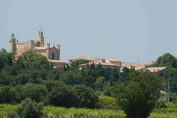 The village of Estézargues
